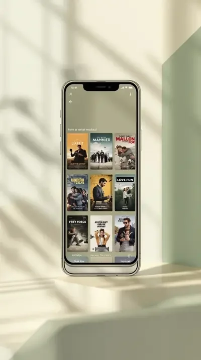 泡泡影视 APP 界面预览